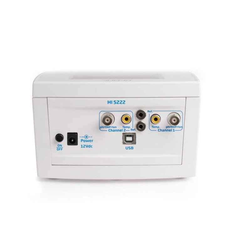 意大利HANNA HI5222 微电脑酸度pH氧化还原ORP离子浓度ISE温度测