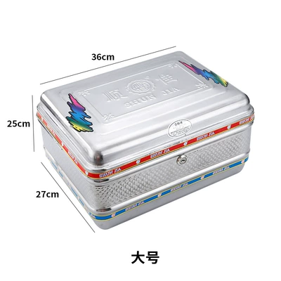 trunk trunk, Motorcycle trunk - silver-generous-252736cm
