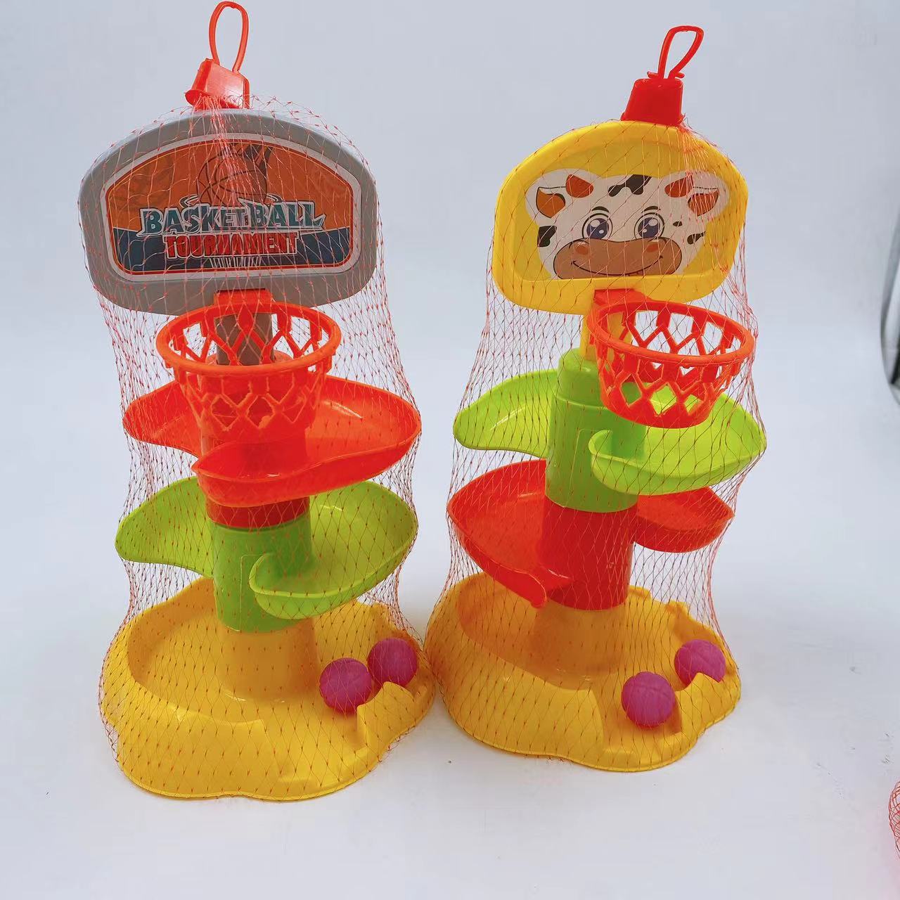 Juguete para niños mesa de tiro de baloncesto mesa de juego mesa de batalla de baloncesto doble juego competitivo catapulta tienda de dos yuanes
