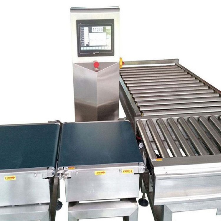 Balanza de clasificación Balanza de verificación automática Logística expreso Peso dinámico no calificado Eliminación de transporte por correa