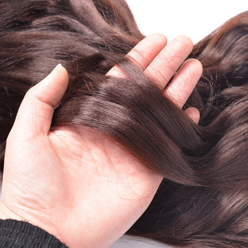 22-inch French Spiral Curls Bulk Loose Wave Braiding Crochet Hair