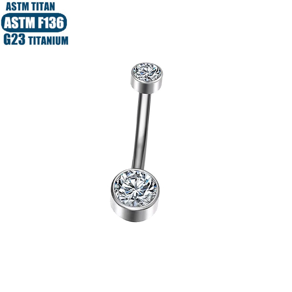 Labret piercing jewelry detail image