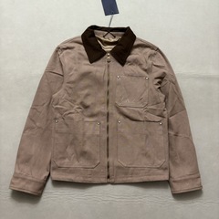 天井バージョン現物高品質V家新型アルファベット刺繍ポケットファスナージャケット男女同金