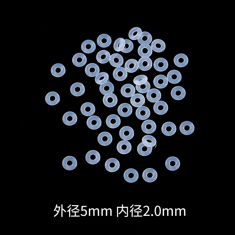 涛透明手串シリカゲルスペーサー部品超薄型水晶ステルスプラスチック隔珠文遊びスペーサー