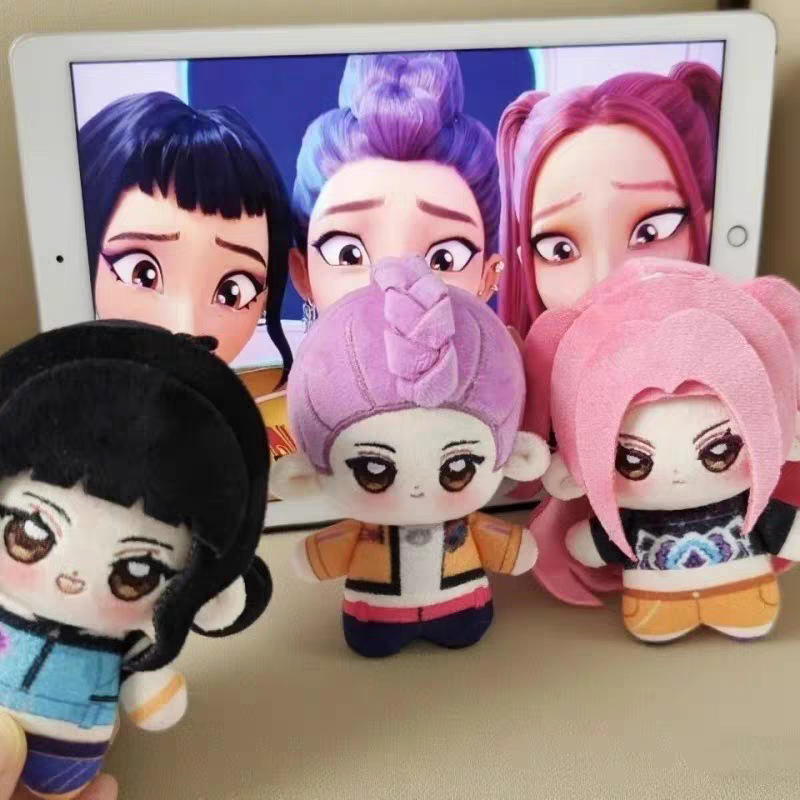 Cross-Border New Product Kpop Demon Hunters Plush K-Pop Demon Hunter Girl Group Tiger Plush Toy