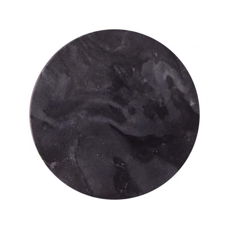 Estilo nórdico creativo de mármol natural Coaster ING café redondo de escritorio de aislamiento bandeja de té posavasos accesorios de tiro