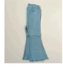 Pippi23 flared pants-sky blue flat lines