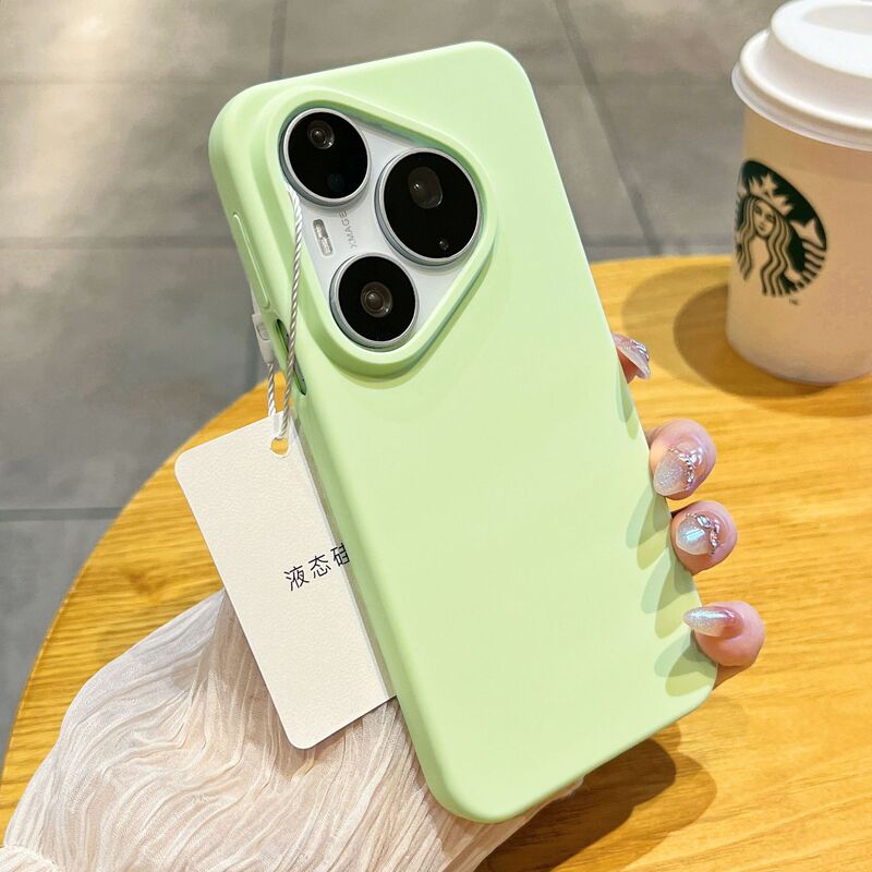 Burom Ultra-Thin Liquid Silicone Case Suitable for Huawei Mate80Pro Mobile Phone Case and Pura90Pro Protective Cover
