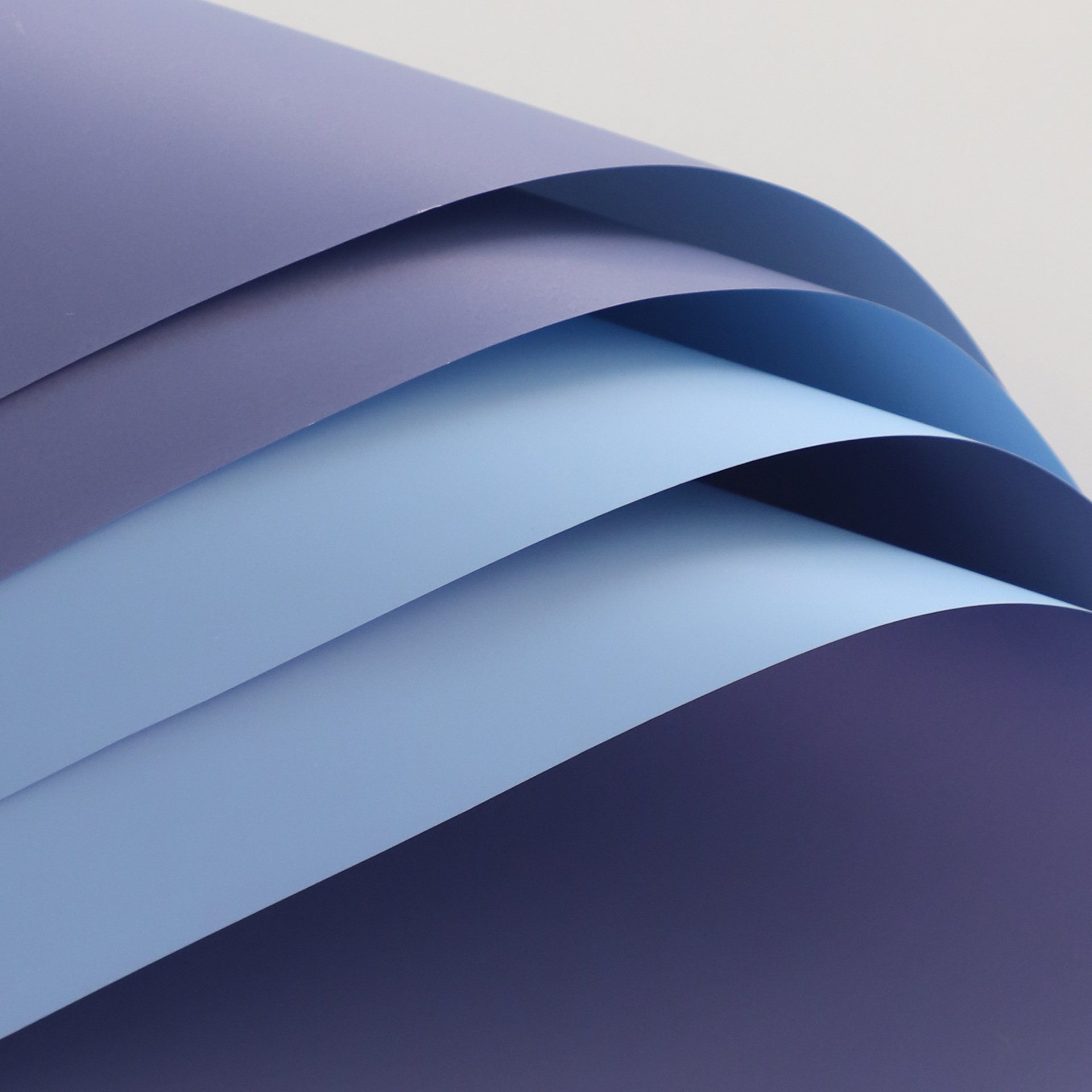 Siete colores cordier de dos colores papel de color sólido papel de oro de papel de oro lipa ramo de flores impermeable papel de envoltura de flores materiales de flores papel de embalaje de flores