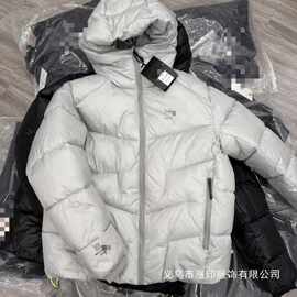 连帽鸟款棉衣男女印花冬季棉服百搭加厚情侣保暖休闲防风宽松批发