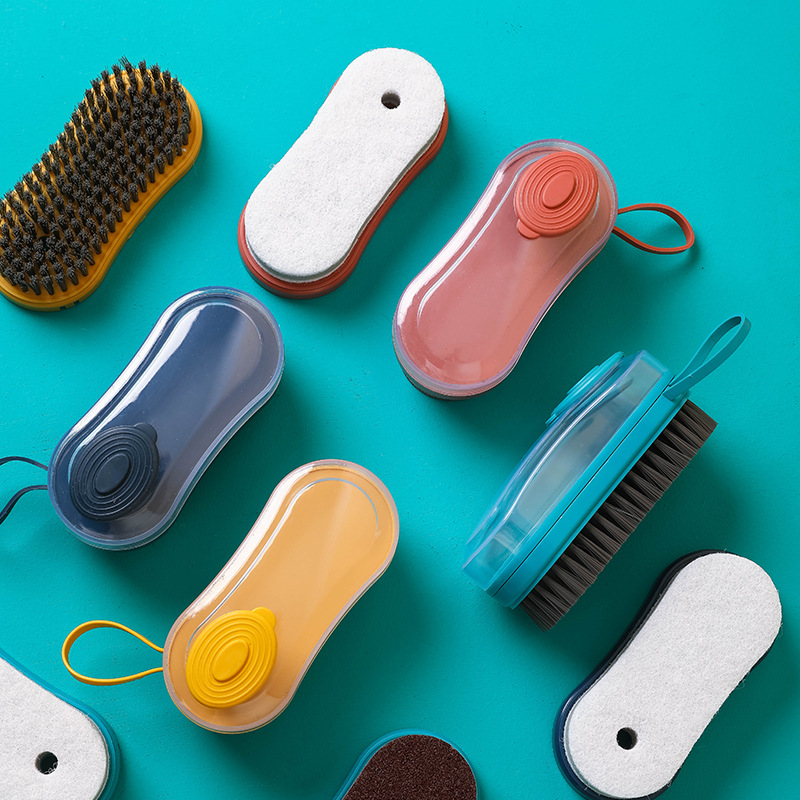 (Wholesale), automatic creative universal soft brush for laundry for home use, simple and elegant design 2
