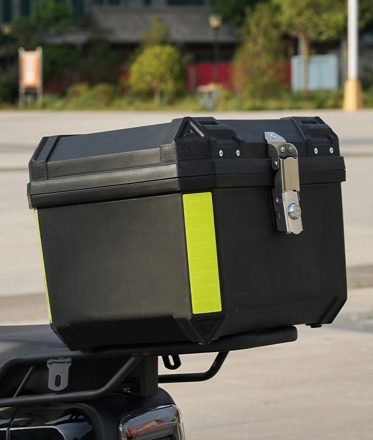 Motorcycle Rear Trunk Large Capacity Battery Electric Vehicle Trunk Universal Yadi No. 9 Mavericks Takeout Box Customization