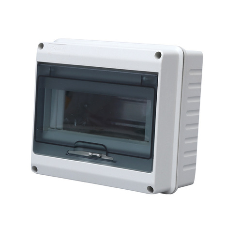 Outdoor waterproof H-type distribution box, rainproof plastic charging station leakage protector box, waterproof circuit breaker box
