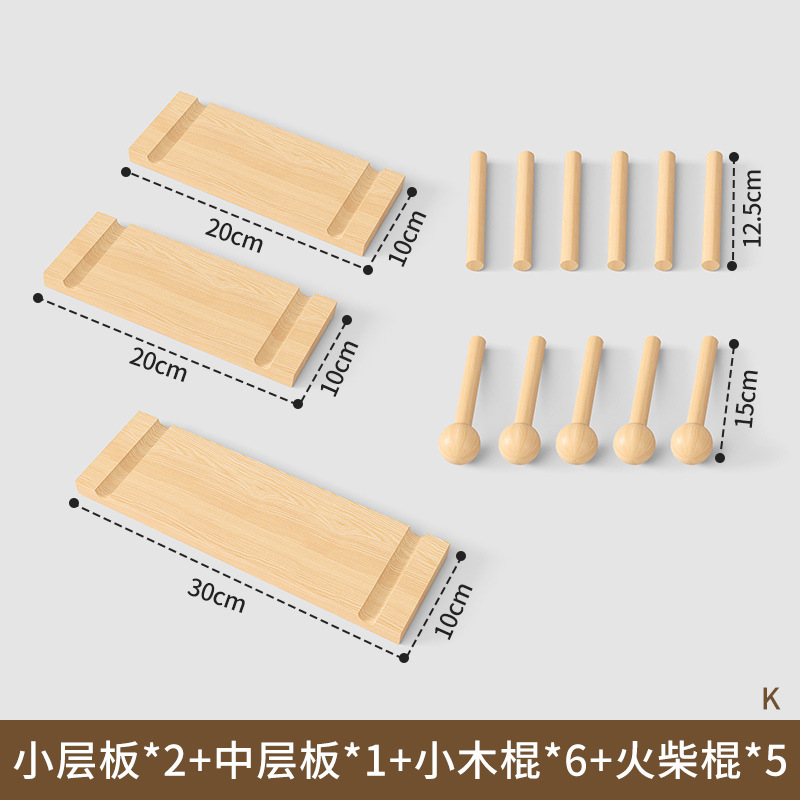 木の穴の板の北欧の壁の仕切りの棚の装飾の階の板は家に入れて木の玄関の収納棚の展示棚に入ります。