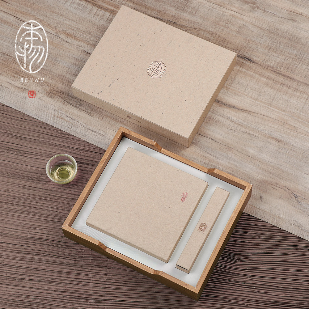 工厂357克茶饼盒配茶刀现货普洱茶通用半斤天地盖茶叶包装礼盒