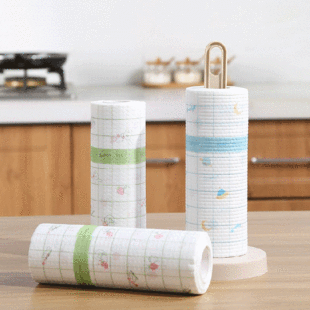 Multi-functional lazy rag kitchen washable non-stick oil dish cloth household cleaning wet and dry non-woven fabric