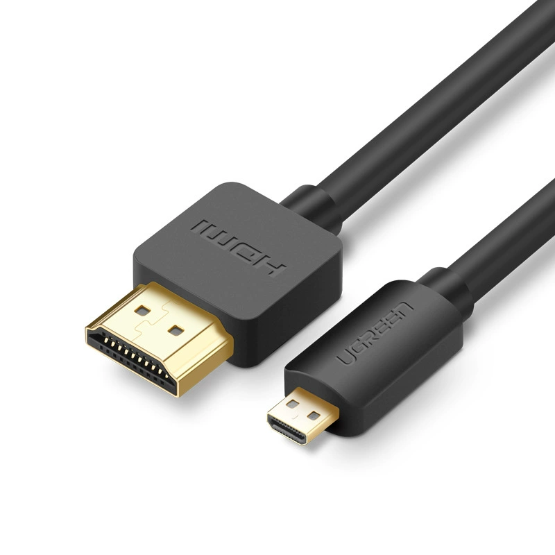 Green Union Micro HDMI to HDMI кабель планшет камера