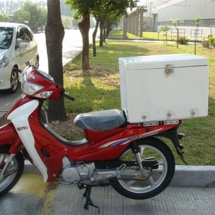 takeaway box universal scooter rear box battery car rear storage tool box fiberglass express box takeaway box