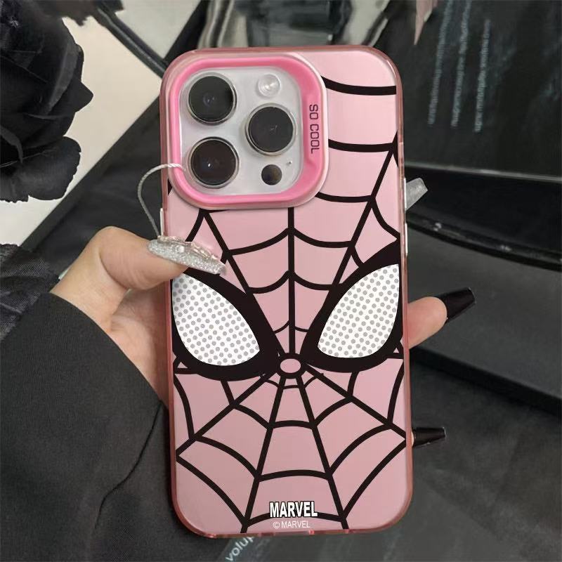 Funda de teléfono con diseño de araña de moda para Apple 17 Pro Max, funda energética personalizada para iPhone 16/15/14, texto 13