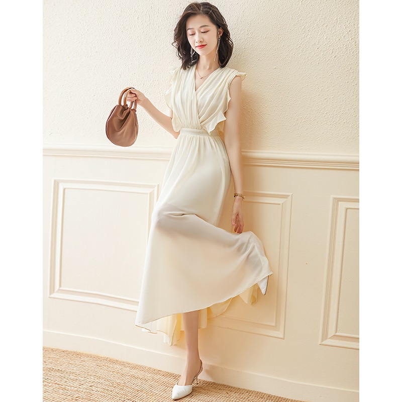 C2829 1240K VÁY ĐẦM LIỀN THÂN DÁNG DÀI NỮ DONTDHI MÙA HÈ THỜI TRANG NỮ VẢI VOAN G04 SẢN PHẨM MỚI