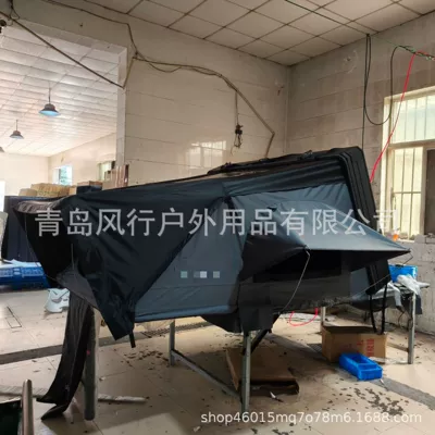 Avtomobil dam çadırları, semi-automatic roof tent folding