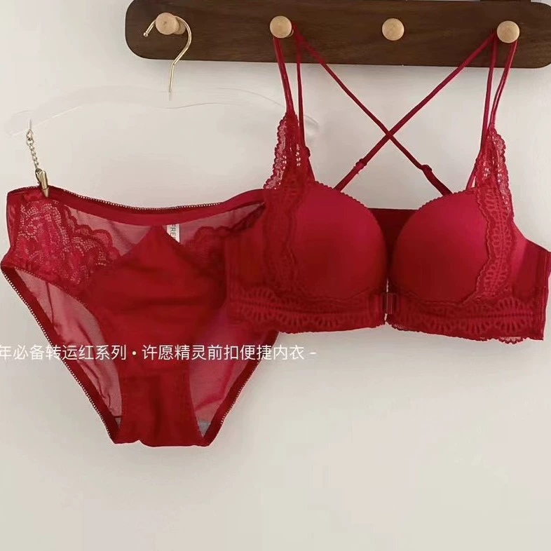 Wireless bra, comfortable sexy lace push up bra, beautiful back