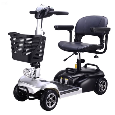 Qatlanan elektrik velosipedlər Scooter for the Elderly, Four-Wheel Electric - x-01-white