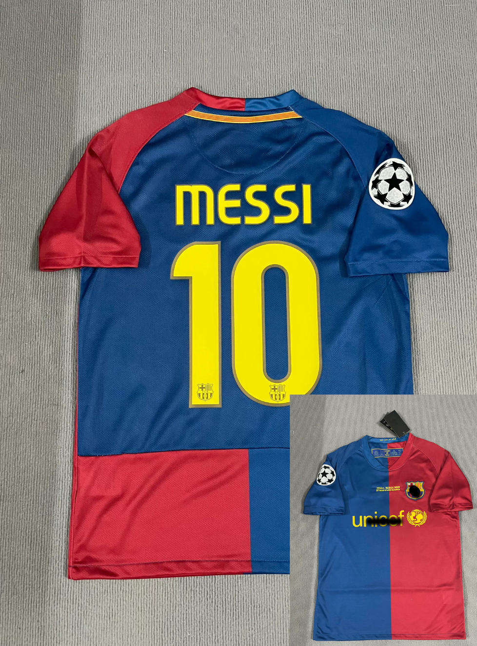 レトロなサッカー服の人気タイプのAC/22番カード80番のロマン聯紅魔ベッカム源メーカー