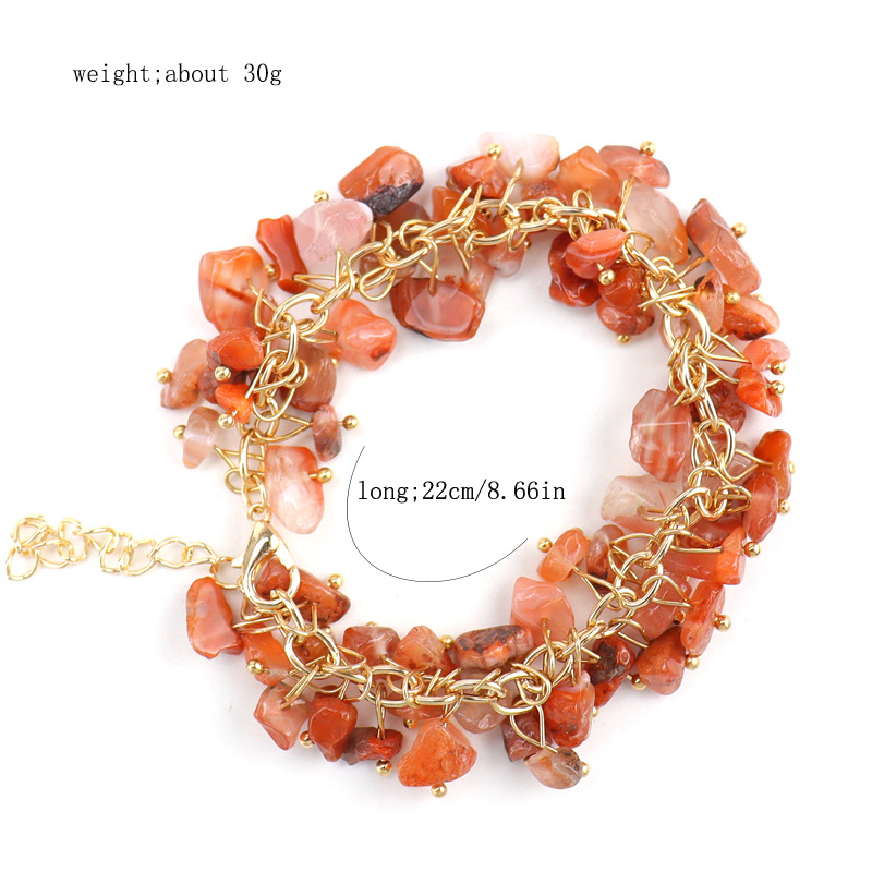 Fashion Irregular Crystal Beaded Bracelets 1 Piece