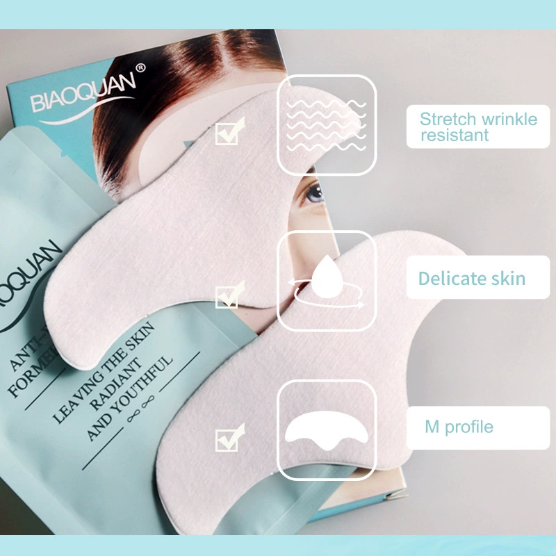 Cross -border for the English version of the water gel forehead, the head sticker, the patch to fades the forehead pattern method pattern export explosion