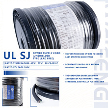 UL SJOOW�Դ��18-10AWG��Ҏ�h���o�ڱ����z�o��SJϵ�м��~�Դ��