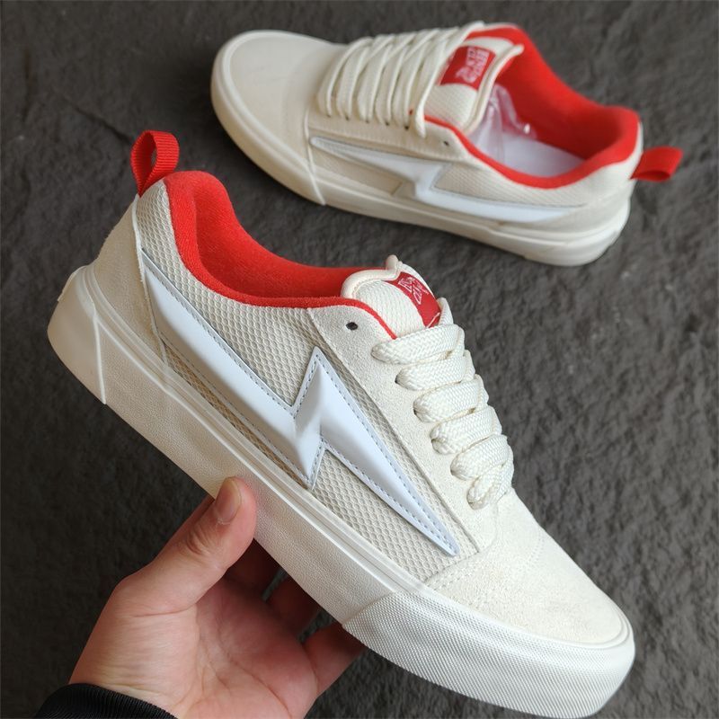 Zapatos de lona blancos para mujeres, zapatos de skate de lazos de suela gruesa, zapatos de mujer, zapatos blancos al por mayor para mujeres