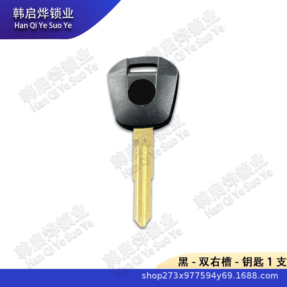 Suitable for Honda Motorcycle Gold Wing Gl1500 Gl1800 F6B Key Embryo Key Handle Can Be Installed with Chip