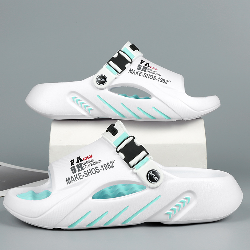 Sandalias de hombre de verano 2024 nuevo tipo de altura de amortiguación antideslizante puede nadar al aire libre ligero ocio para hombres