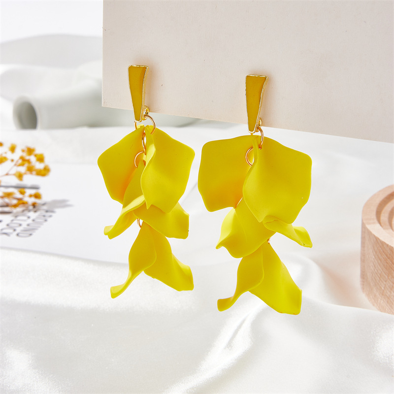 14g Weight 304 Stainless Steel Ear Needle Material Drop Earrings Classification 1 Pair Quantity Casual Occasion Acrylic Material Geometric Pattern Women's Gender Stoving Varnish Design Lady Style 1 Pair Lady Geometric Stoving Varnish Arylic Drop Earrings 10