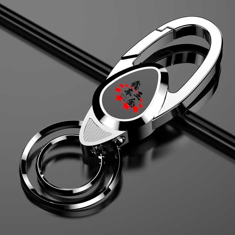 Car universal keychain simple fashion men's waist hanging high-grade key chain stainless steel key ring accessories wholesale Car universal keychain simple fashion men's waist hanging high-grade key chain stainless steel key ring accessories wholesale