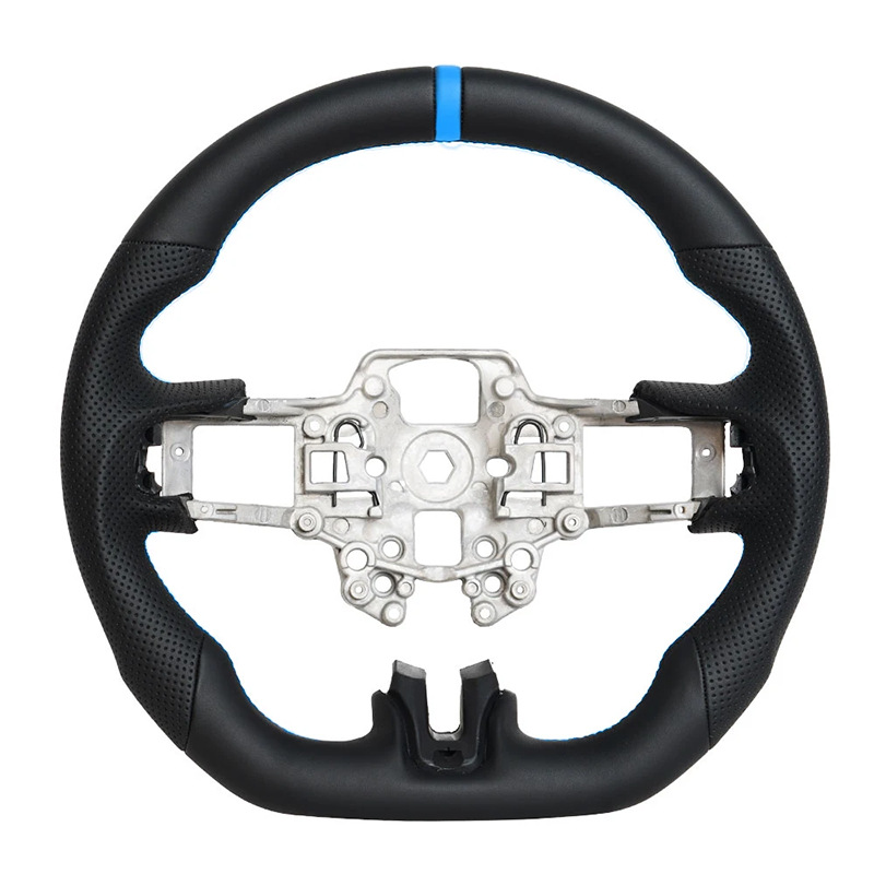Suitable for Ford Mustang Gt300 2018-2023 Leather Steering Wheel Base with Original Logo