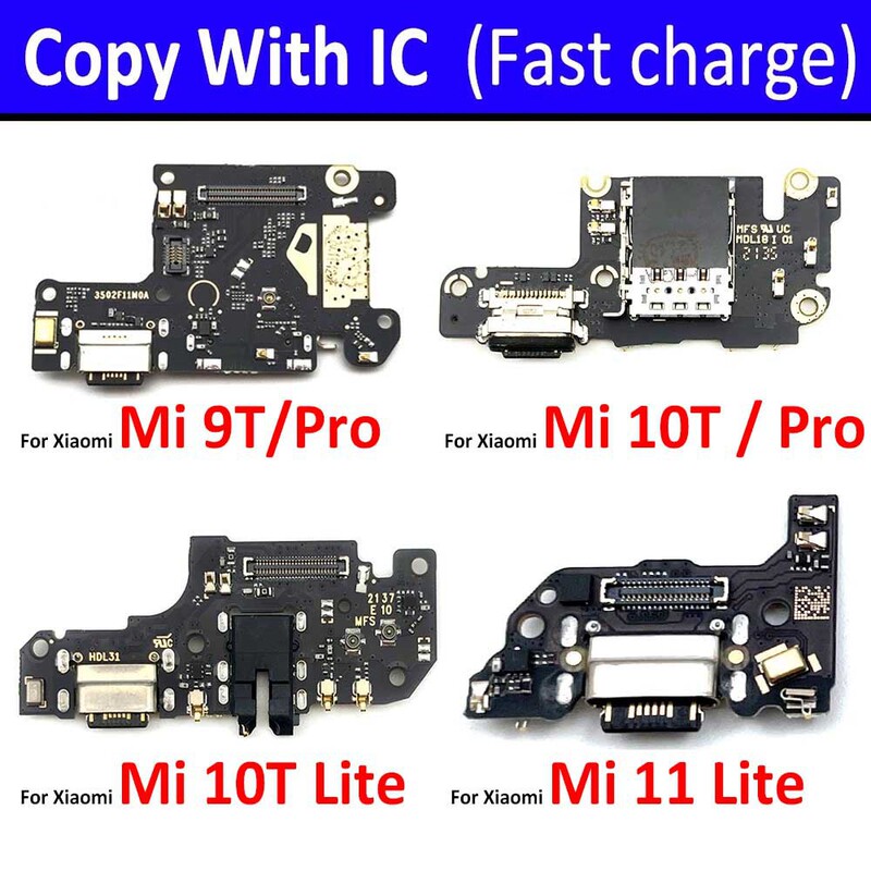 Suitable for Xiaomi Mi10T base connector USB charger charging port tail plug small board 9T11TPro Suitable for Xiaomi Mi10T base connector USB charger charging port tail plug small board 9T11TPro