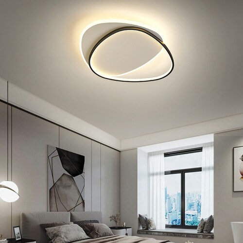 Bedroom lamp romantic wedding room minimalist modern LED ceiling lamp living room internet celebrity Nordic children master bedroom room lighting