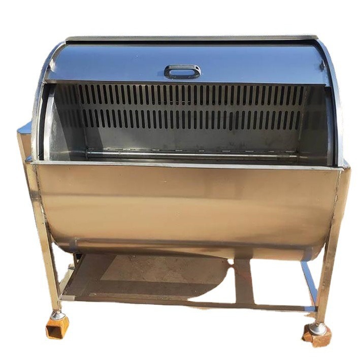 供应电加热不锈钢翻转式烫毛机 小型鸡鸭鹅浸烫池 杀鸡杀鸭屠宰设