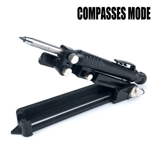 Multifunctional graffiti tool woodworking graffiti line measuring tool DIY marking contour gauge profiling gauge taker