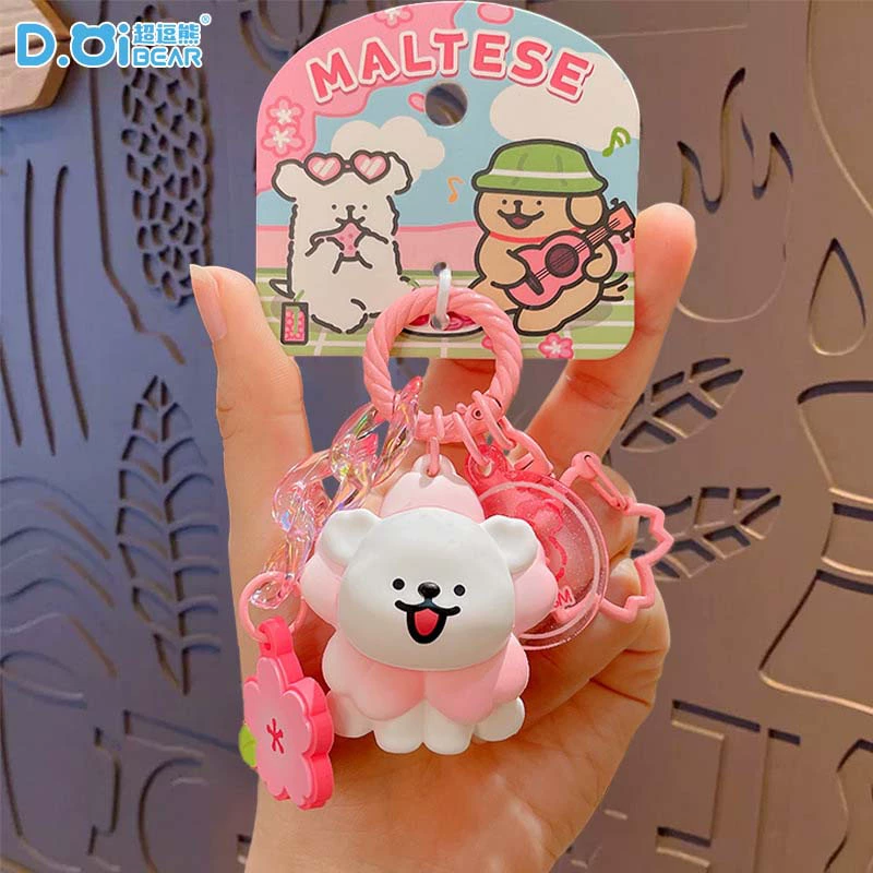 Genuine cartoon cute keychain, pendant, car keys, for beloved, Birthday gift