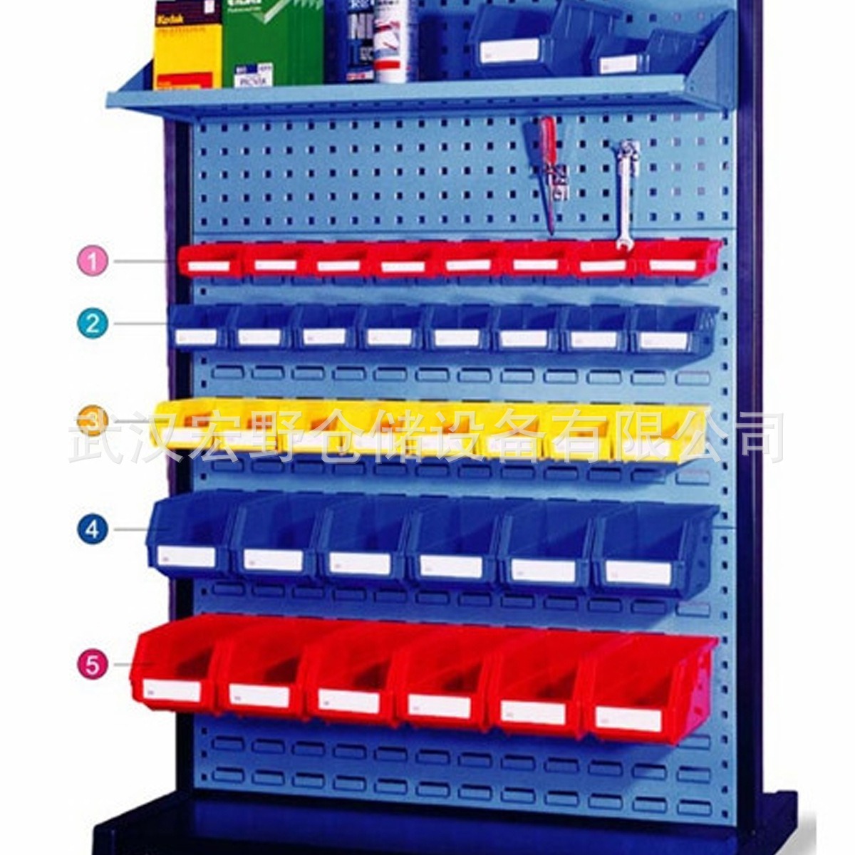 供应双面物料整理架，小物件存储方便，目视化管理符合5S管理