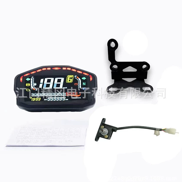 Модификация горячего экспорта цифровой счетчик с кронштейном VA экран ЖК-цифровой водонепроницаемый счетчик скорости одометра неисправен