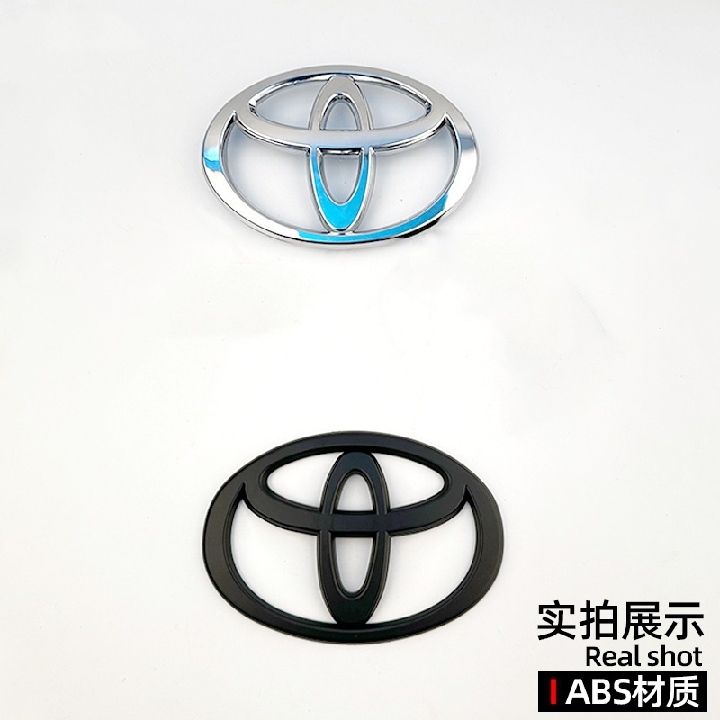 Suitable for Toyota Front and Rear Car Logos Camry Crown Reiz Corolla Vios Highlander Corolla Modified Grille Logo