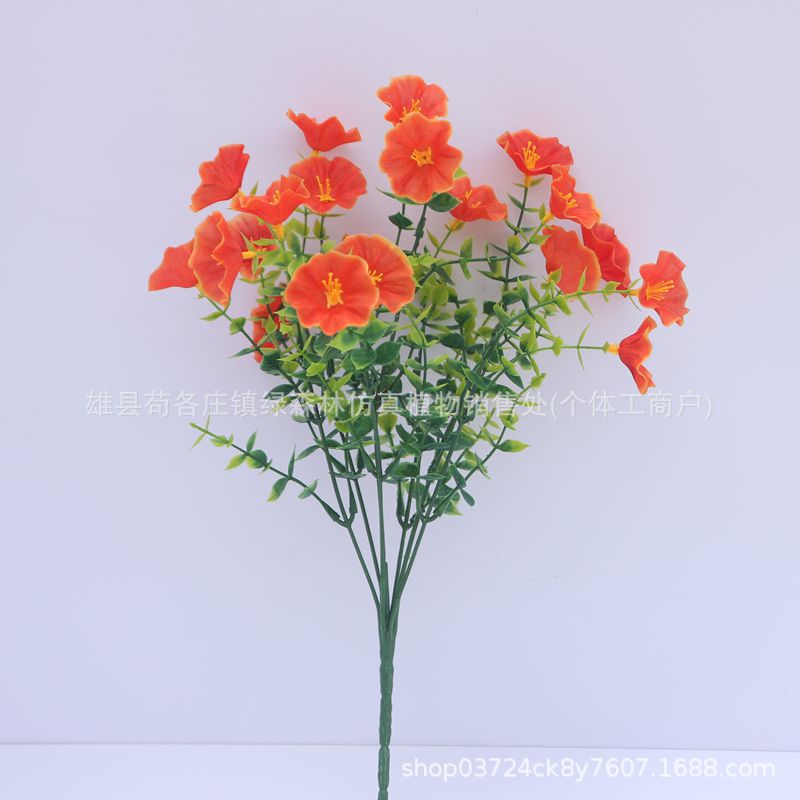 주황색
