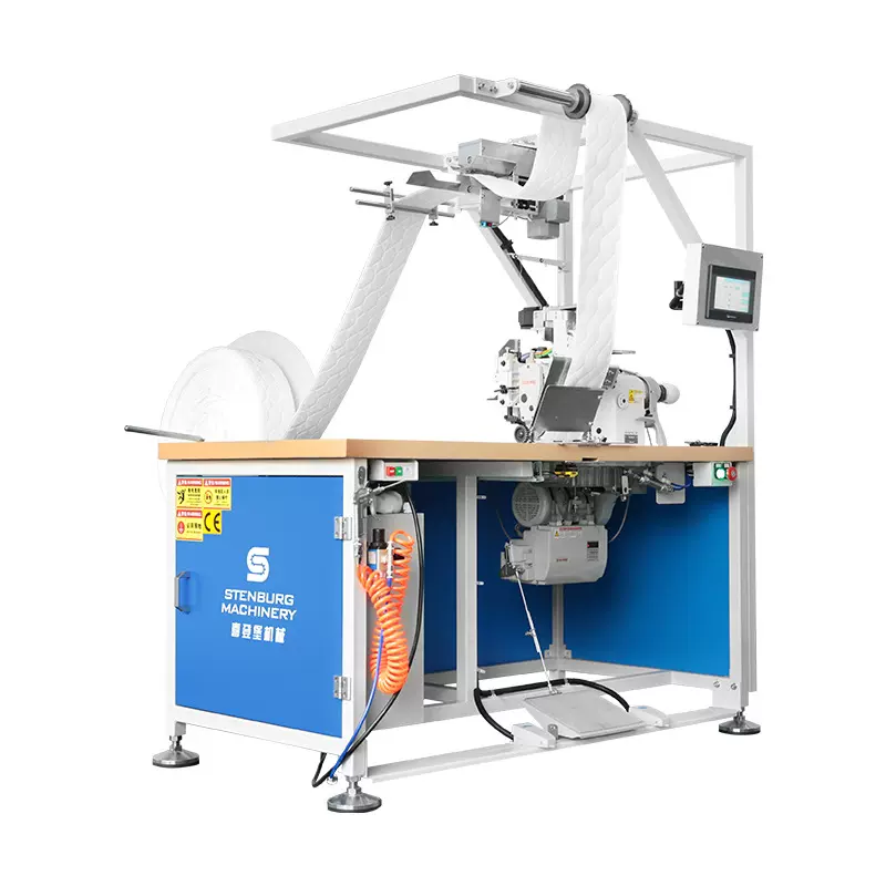 喜登堡XDB-300U床垫打皱机 缝纫机头JUKI1481/CS5910 床垫围边机