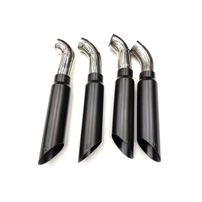 Aplicable a 06-19 Mercedes-Benz G-class W464G500G55 Modificación del tubo de escape AMGG 63 de acero inoxidable de cuatro salidas Garganta de cola