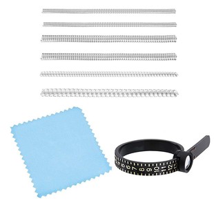 Ring Adjustment Set, the Ring Size Is Too Large and Can Be Changed to a Smaller Size, Transparent Invisible, Cuttable Winding Wire Anti-Slip Ring Pad