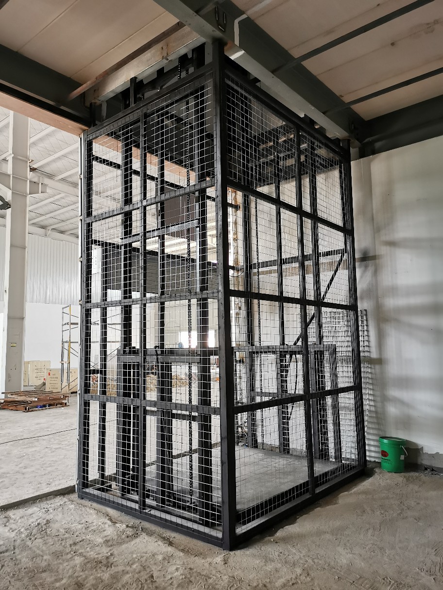 苏州工厂供应液压升降货梯工厂货物提升机两吨货用升降机安装维修